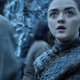 Arya Stark, contemplating the infinite fragility of time itself. Or maybe a dragon. Probably a dragon.